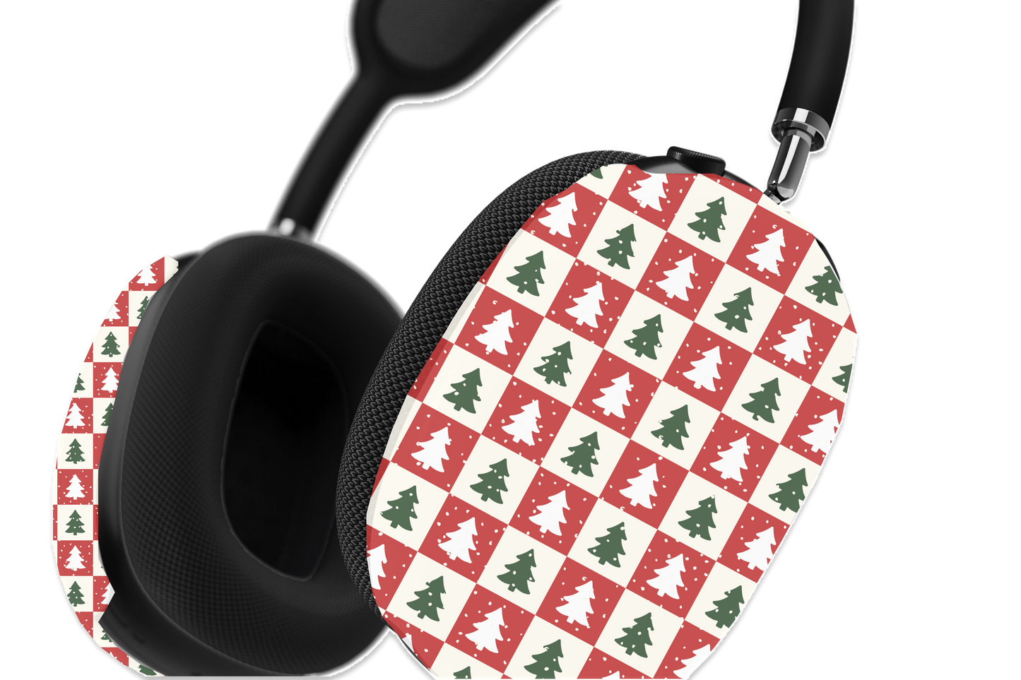 Christmas Tree Checkers AirPods Max Case