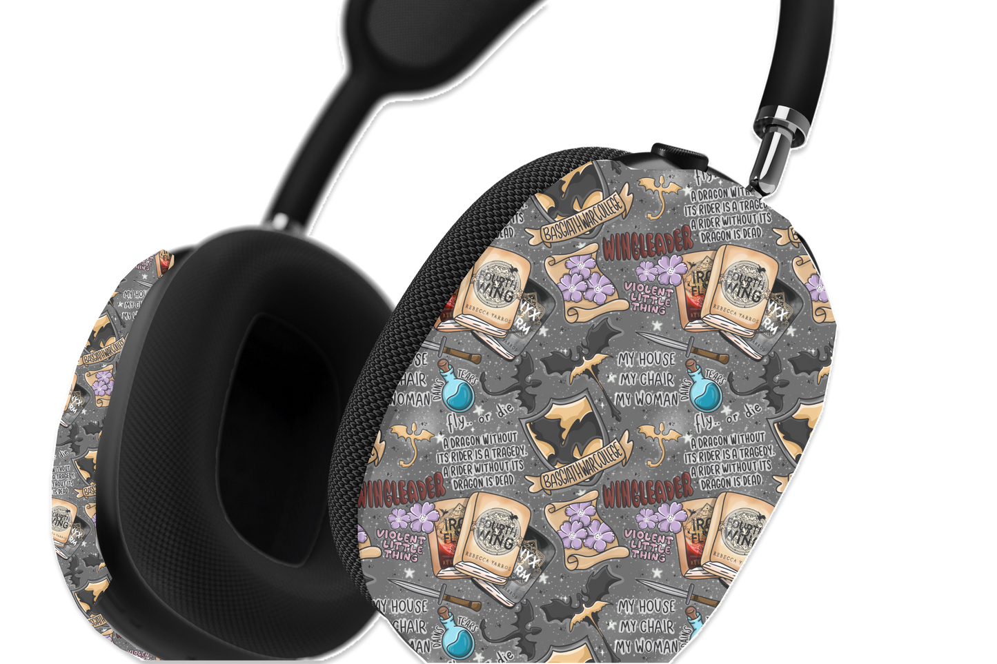 Fourth Wing Fly or Die AirPods Max Case