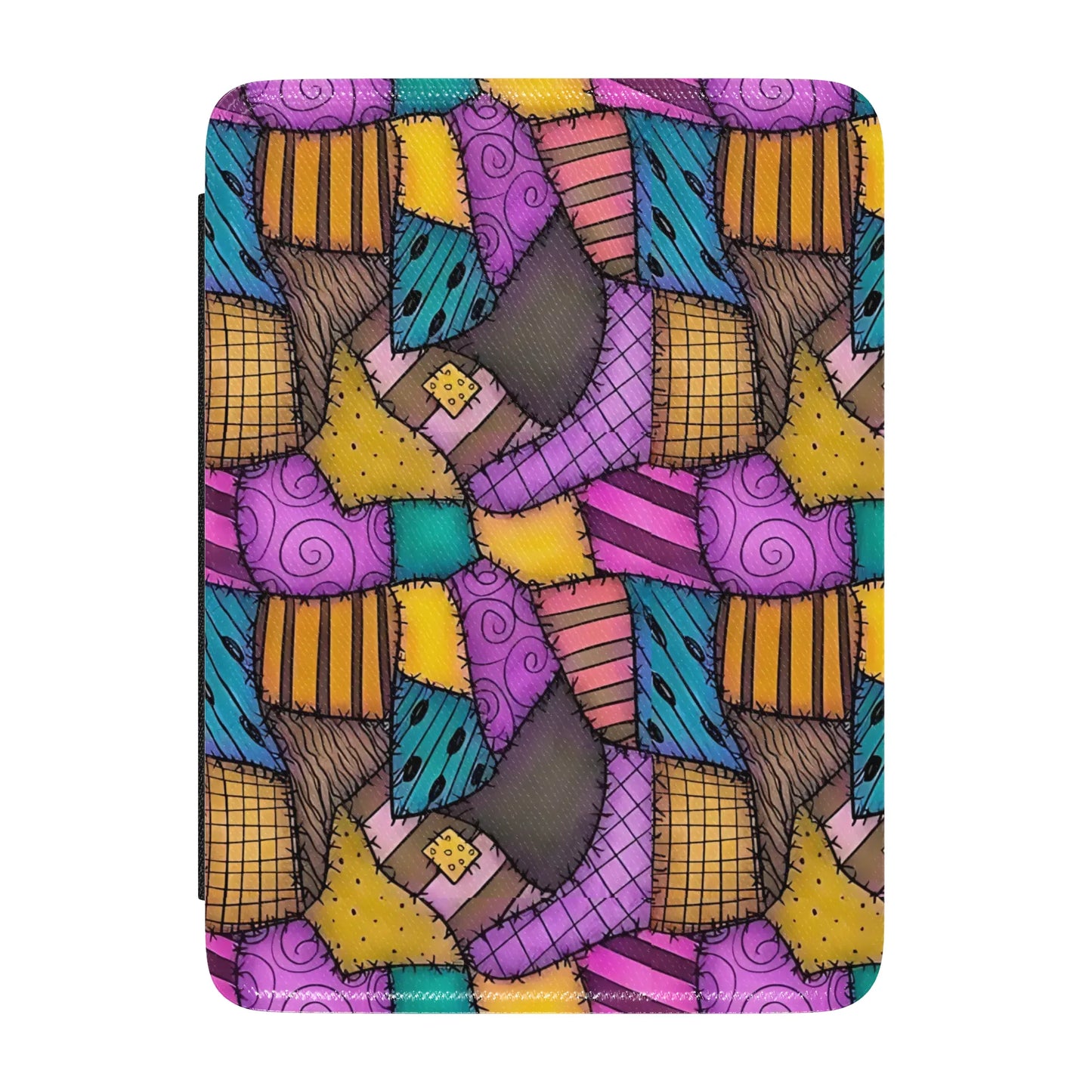 Sally Stitches Nightmare Before Christmas Leather Kindle with Hand Strap