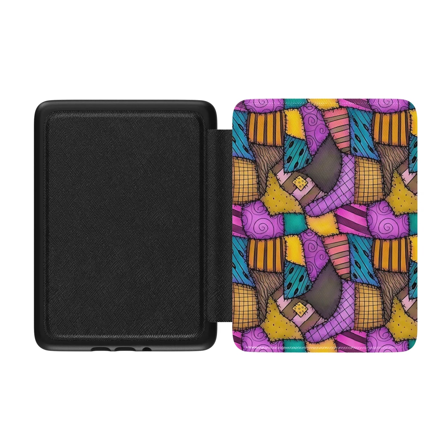 Sally Stitches Nightmare Before Christmas Leather Kindle with Hand Strap