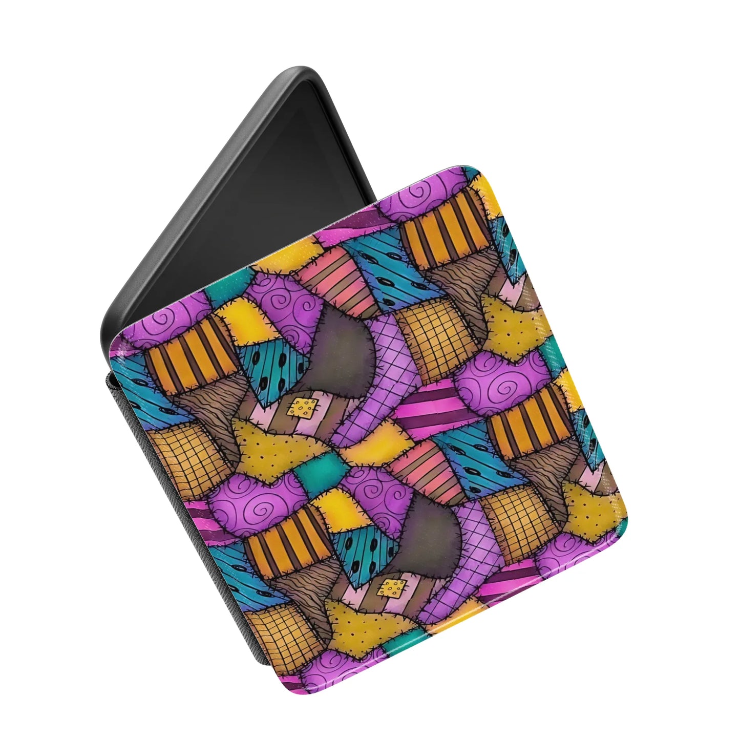 Sally Stitches Nightmare Before Christmas Leather Kindle with Hand Strap