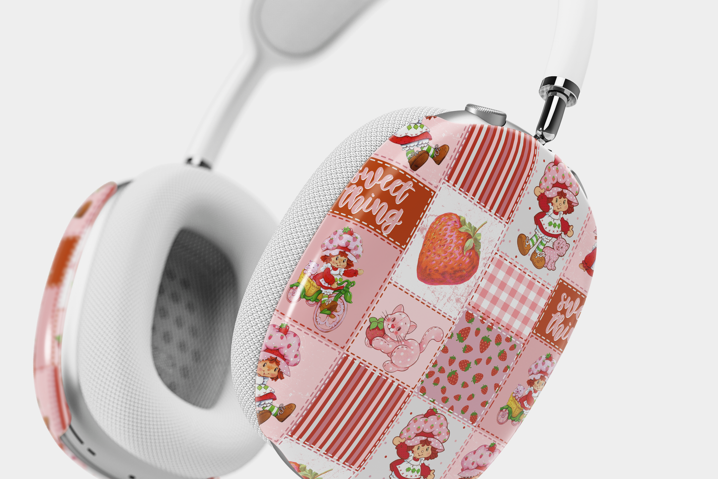 Strawberry Shortcake Patchwork AirPods Max Case