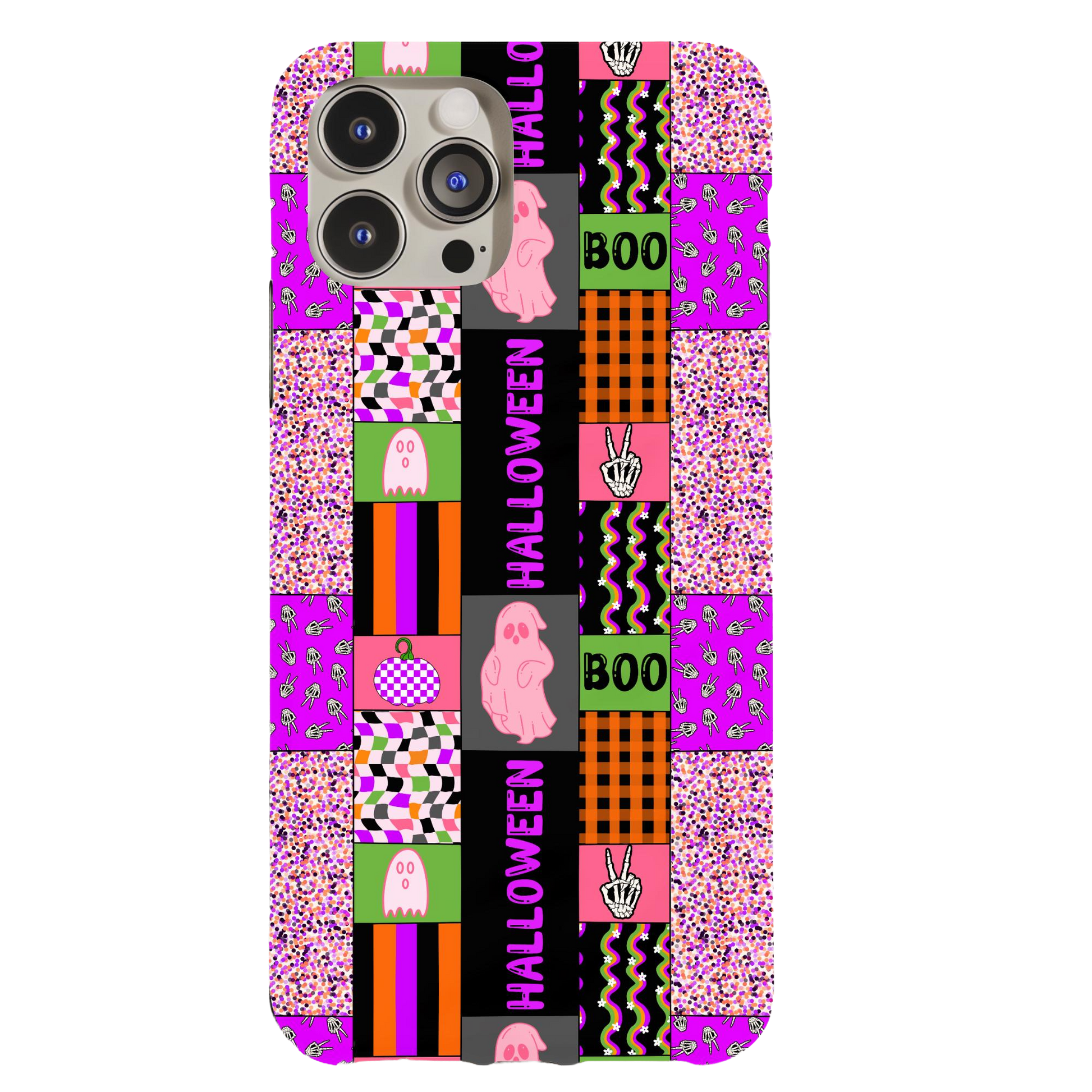 a phone case with a pattern on it