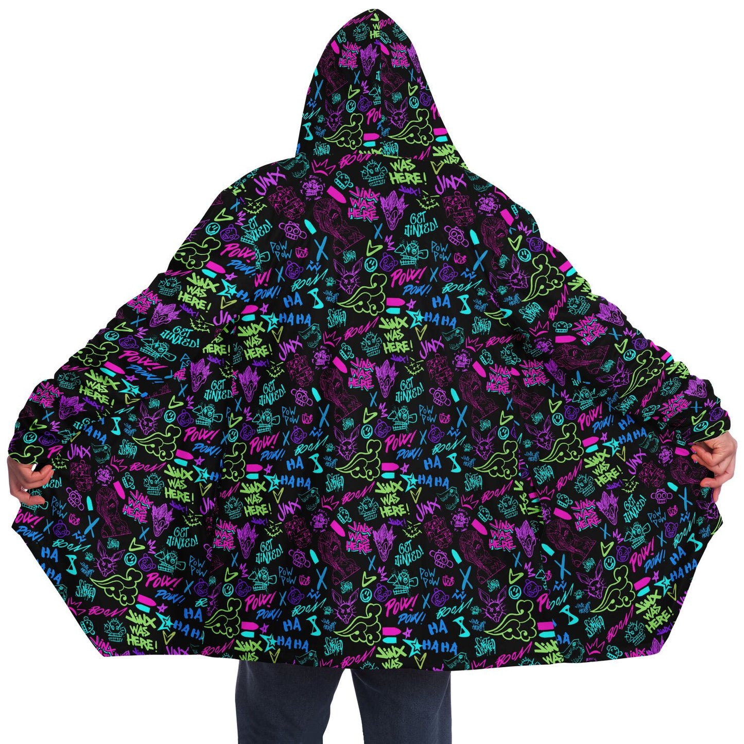 Arcane Jinx Fleece Lined Hooded Cloak
