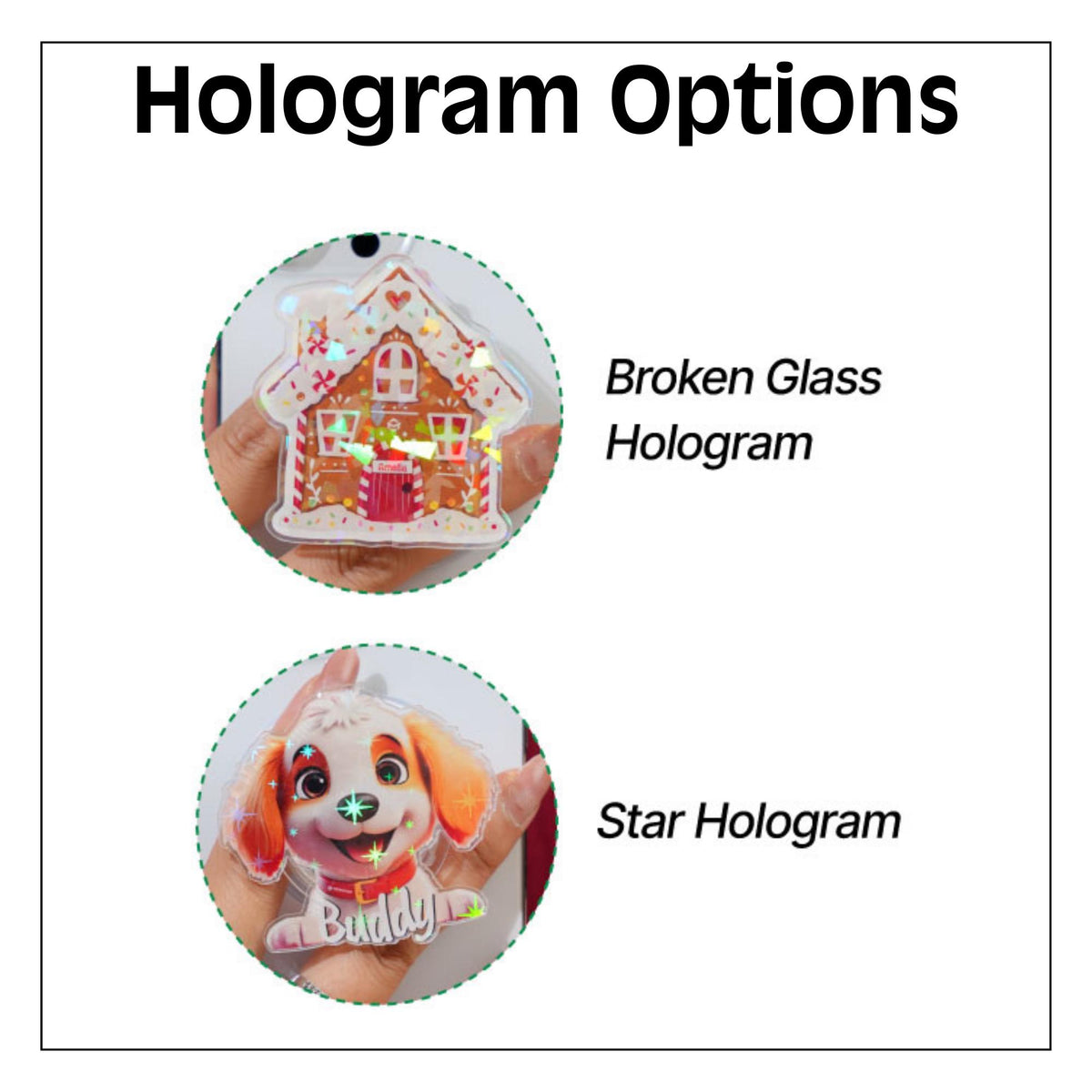 Biting Lips Holographic MagSafe Kindle Phone Grip