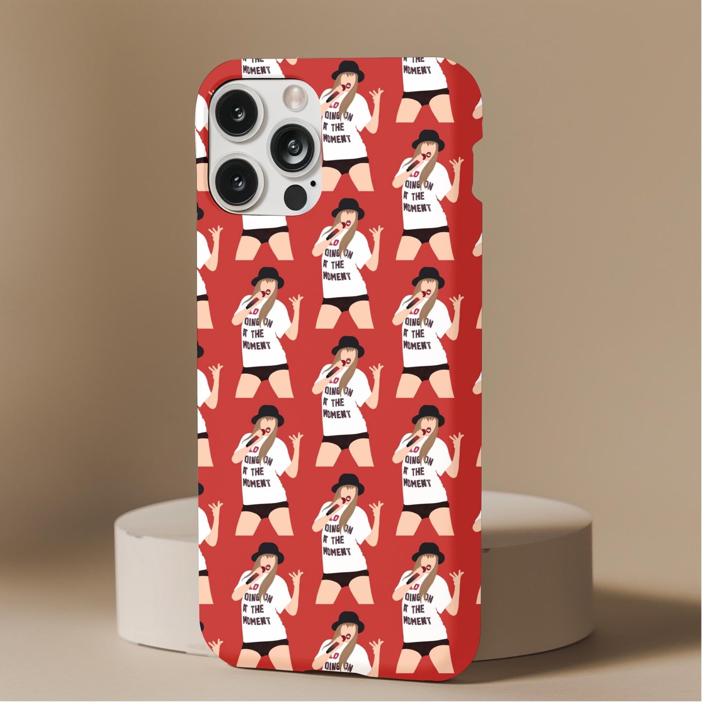 Taylor Swift Alot Going On Red Phone Case
