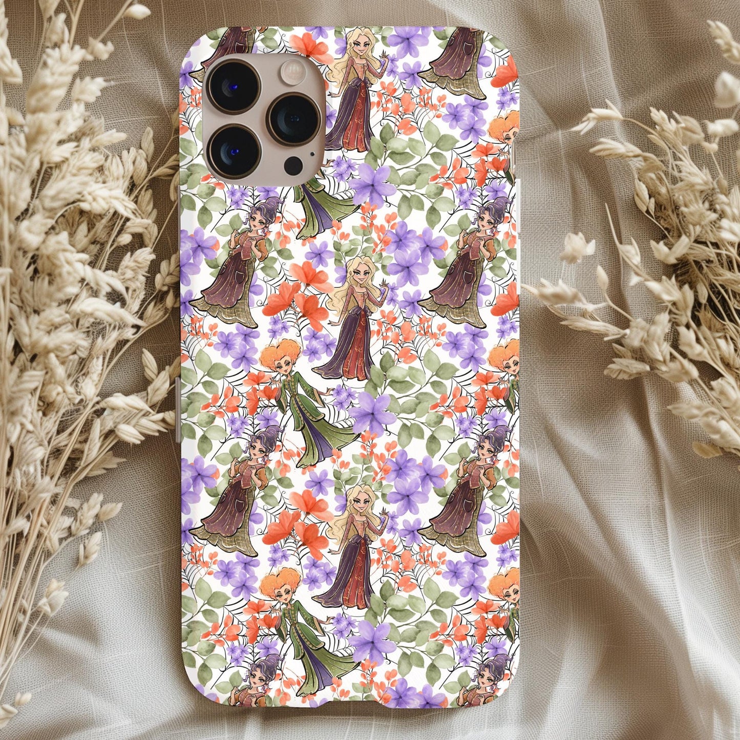 Hocus Pocus Floral Phone Case