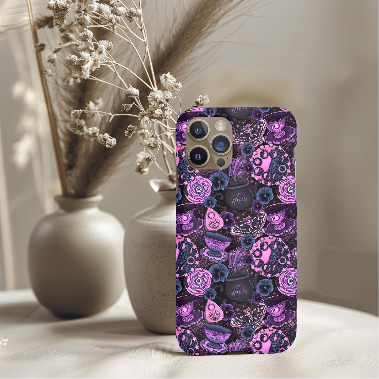 Witchy Celestial Tea Brew Phone Case