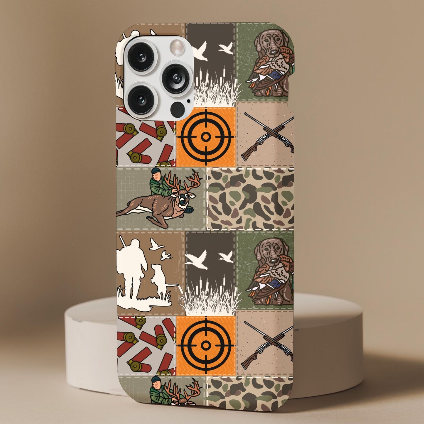Hunting Season Patchwork Phone Case