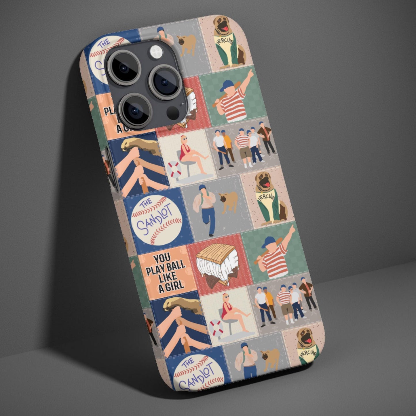 The Sandlot Patchwork Phone Case