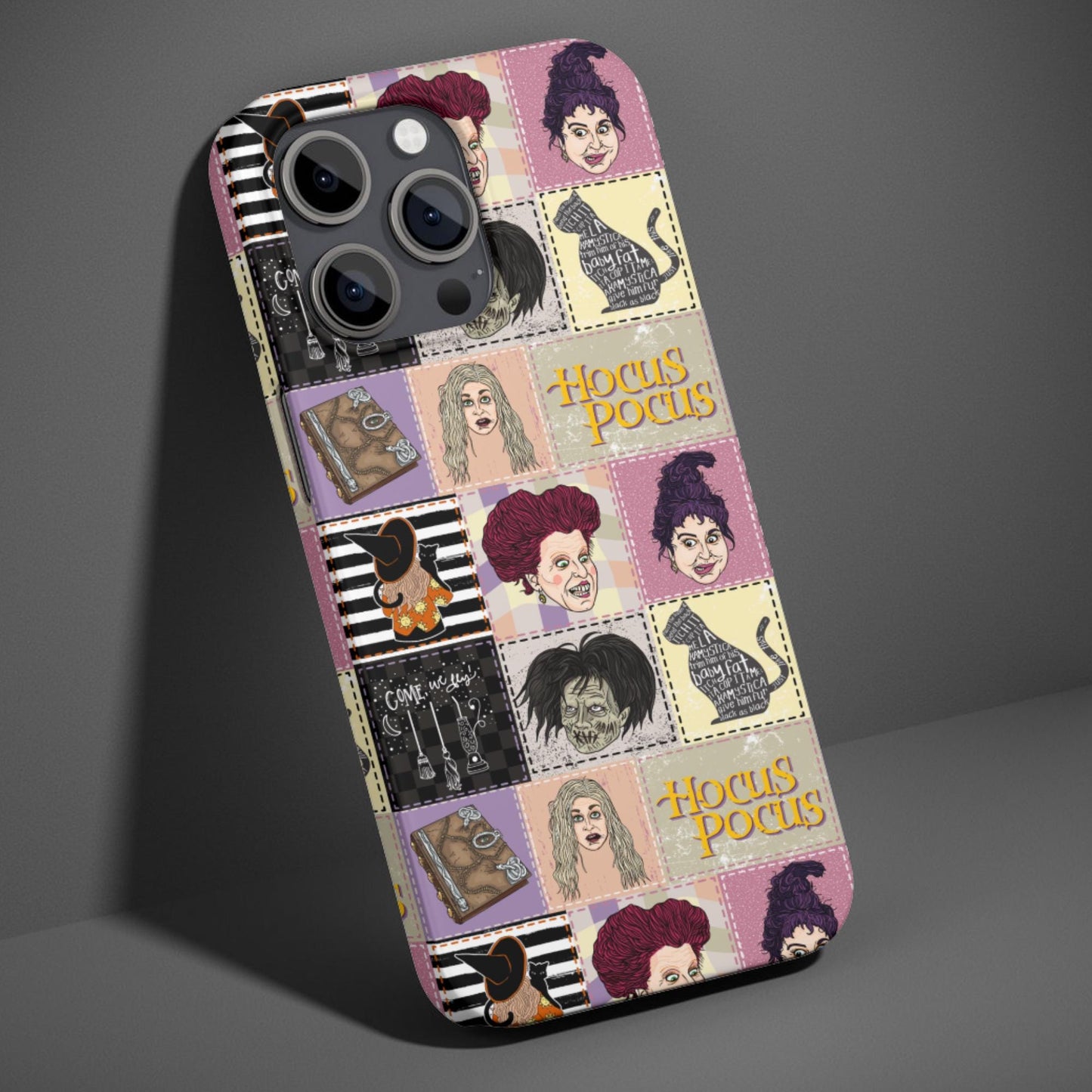Hocus Pocus Patchwork Phone Case