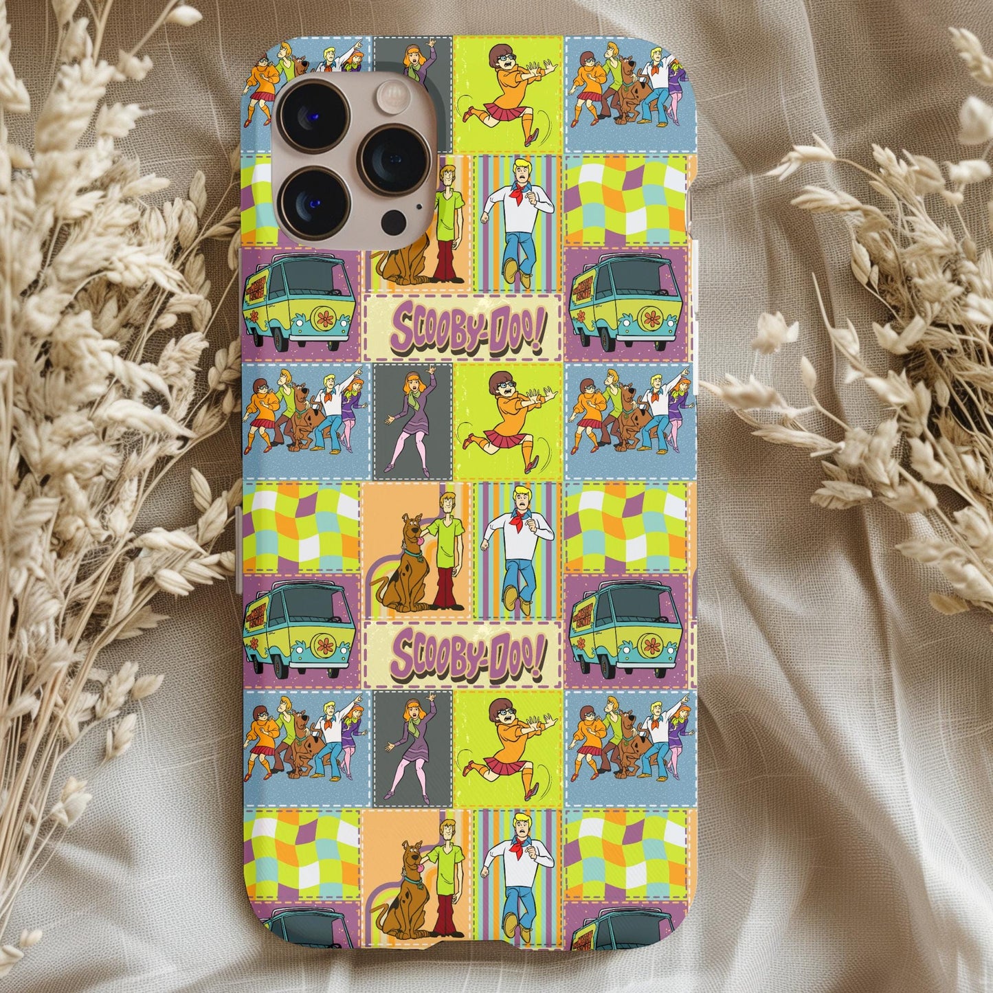 Scooby Doo Patchwork Phone Case