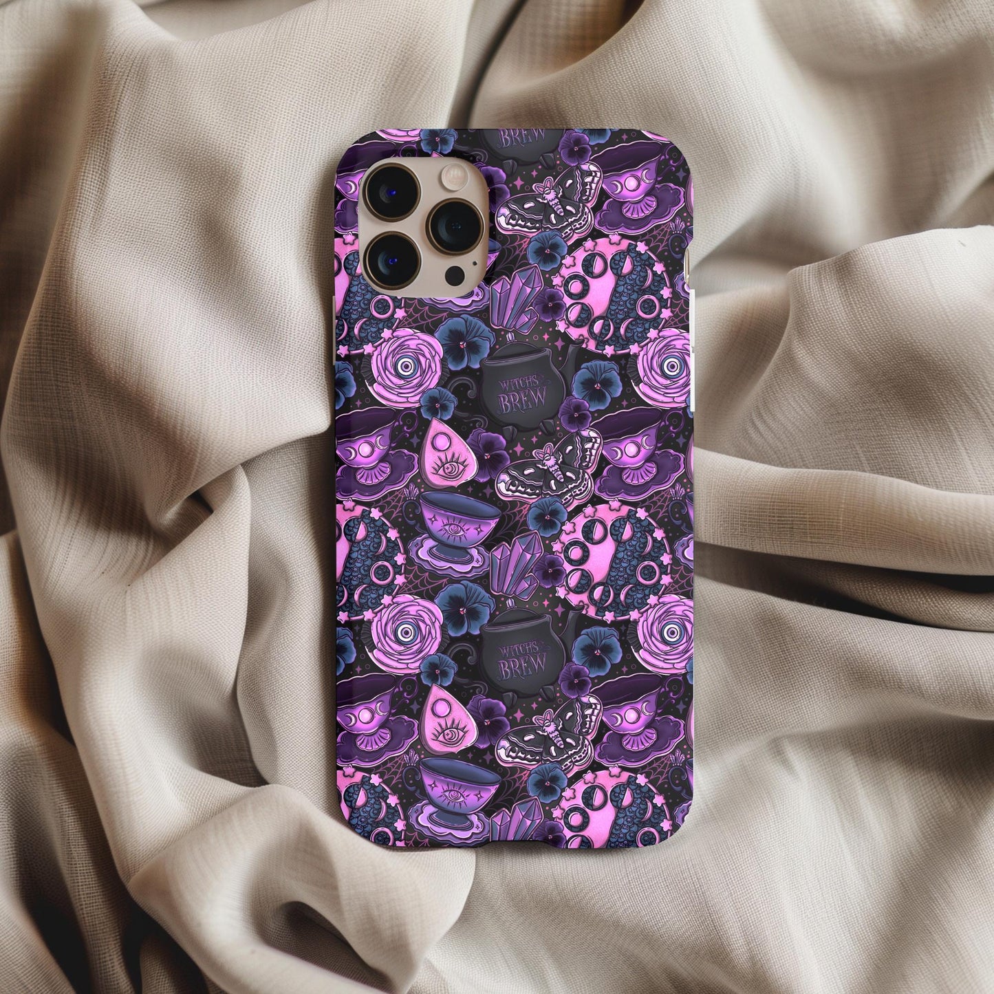 Witchy Celestial Tea Brew Phone Case