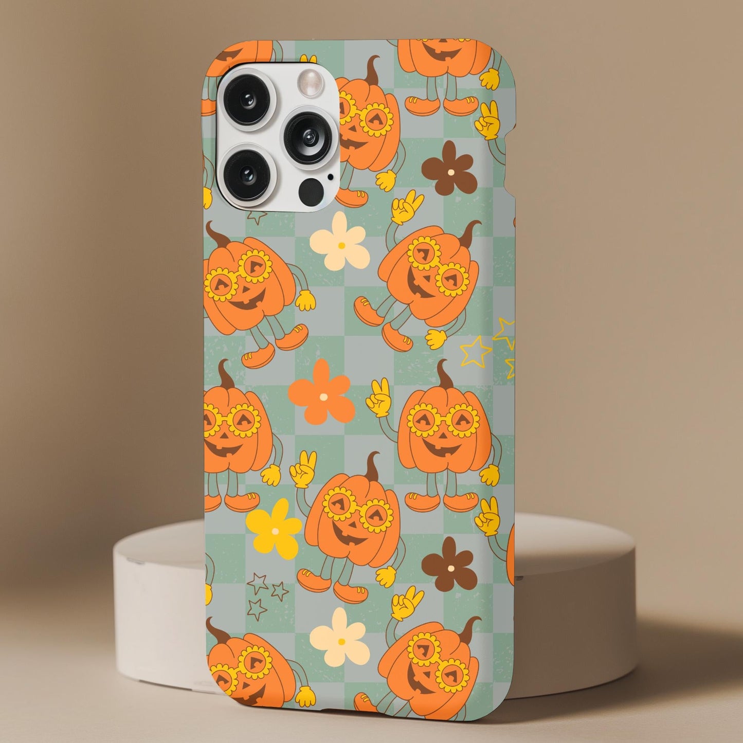 Groovy Pumpkins Phone Case
