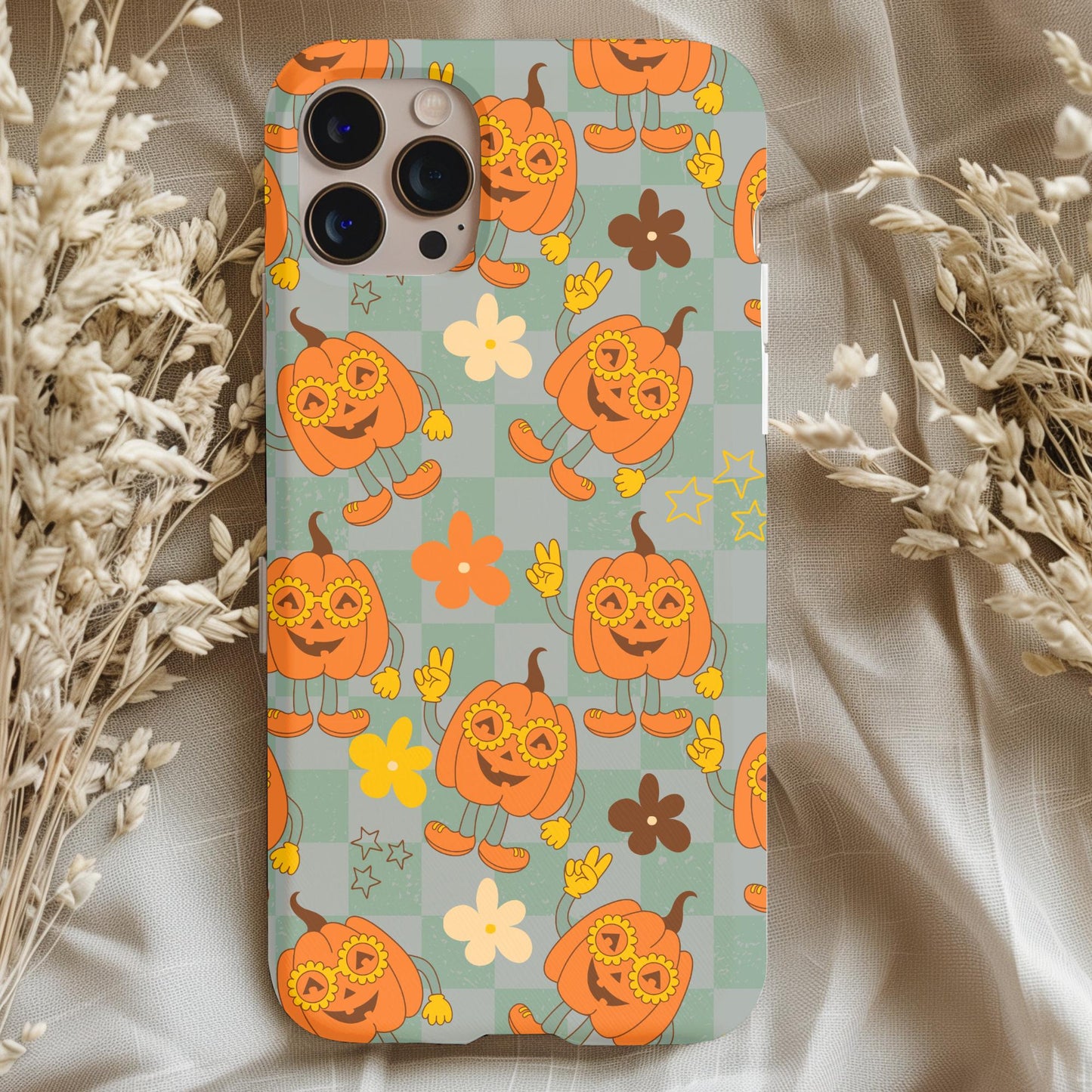 Groovy Pumpkins Phone Case