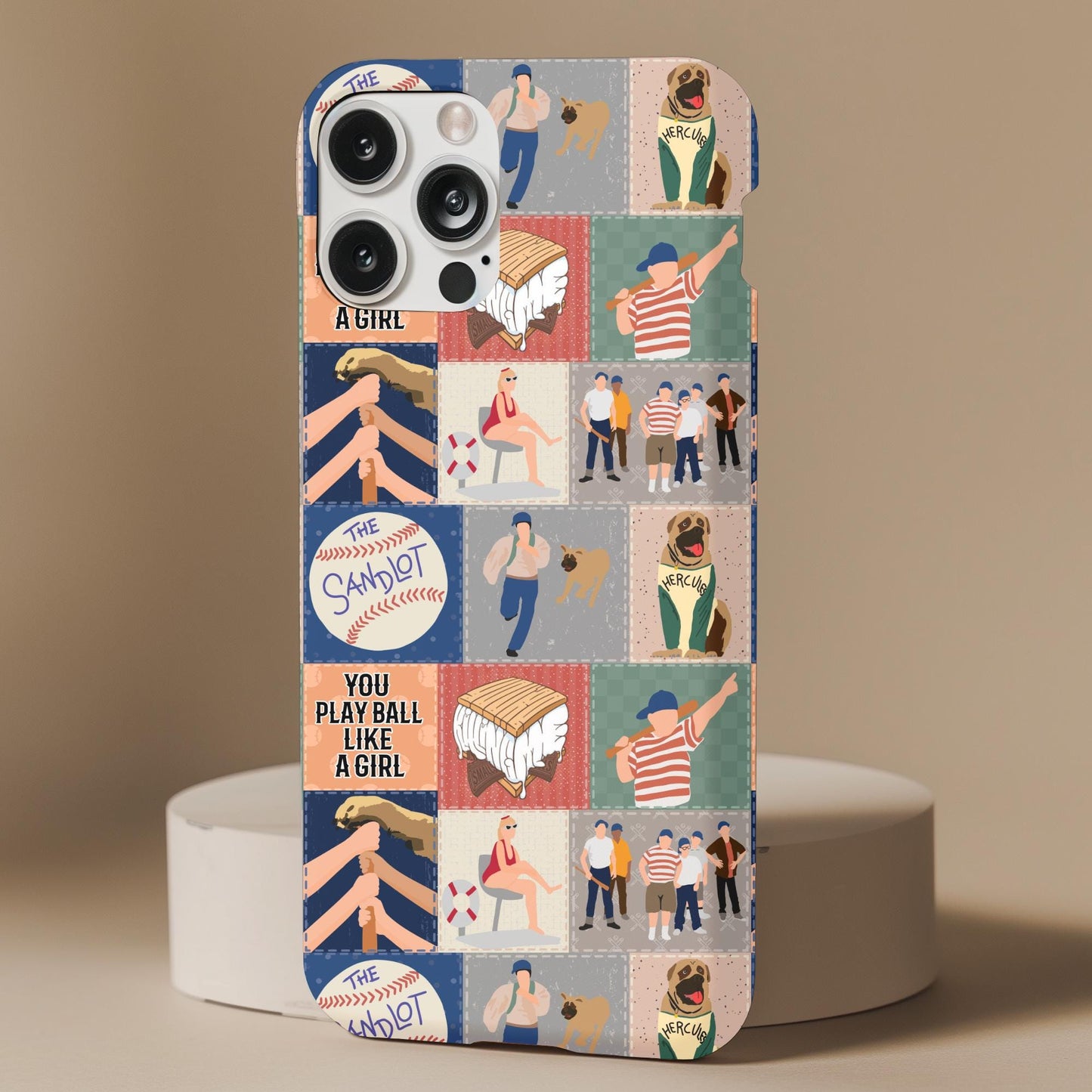 The Sandlot Patchwork Phone Case