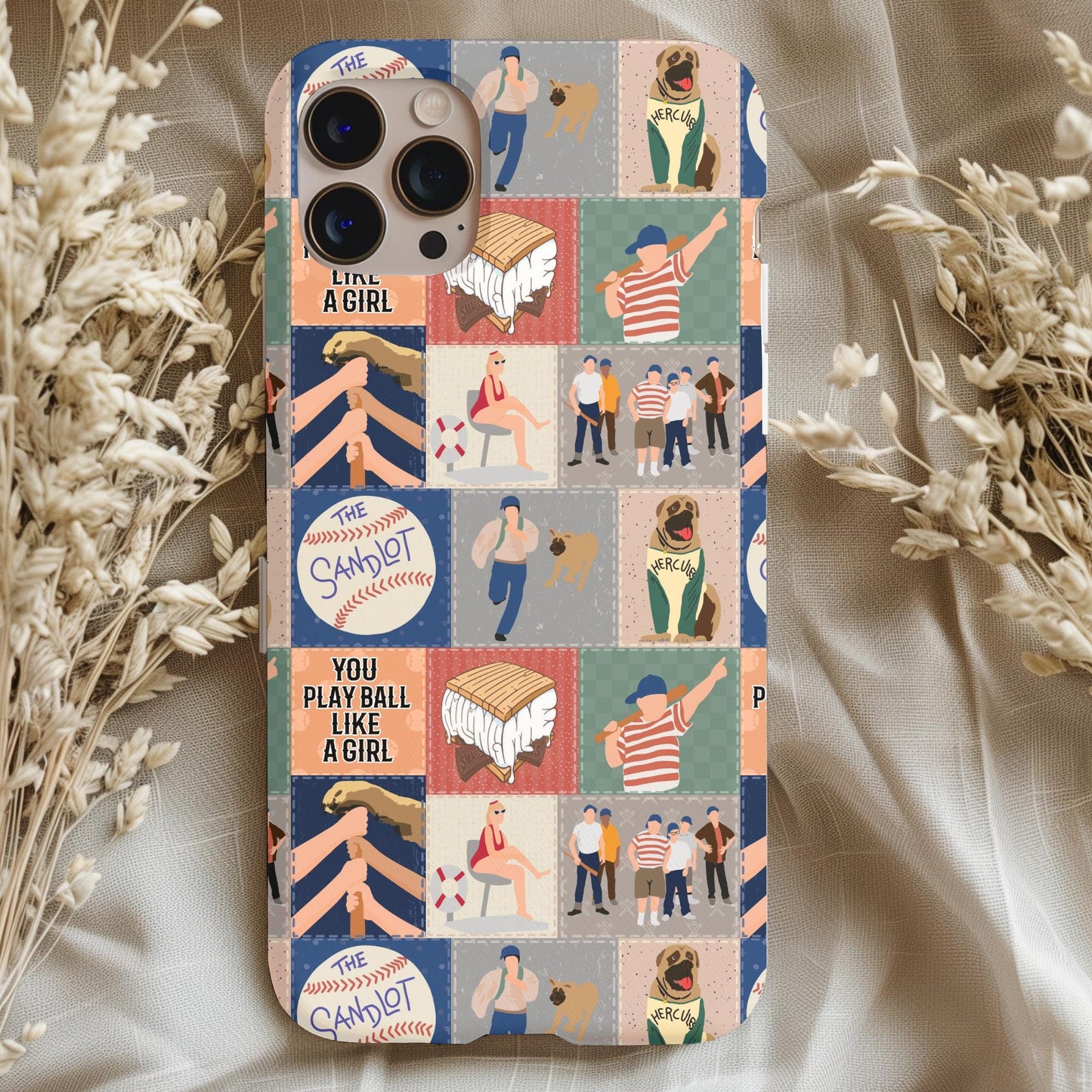 The Sandlot Patchwork Phone Case