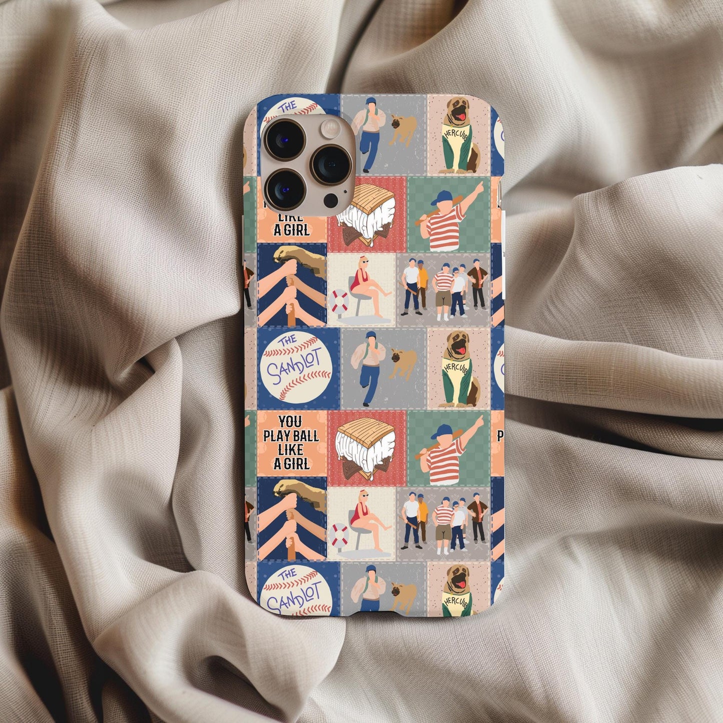 The Sandlot Patchwork Phone Case