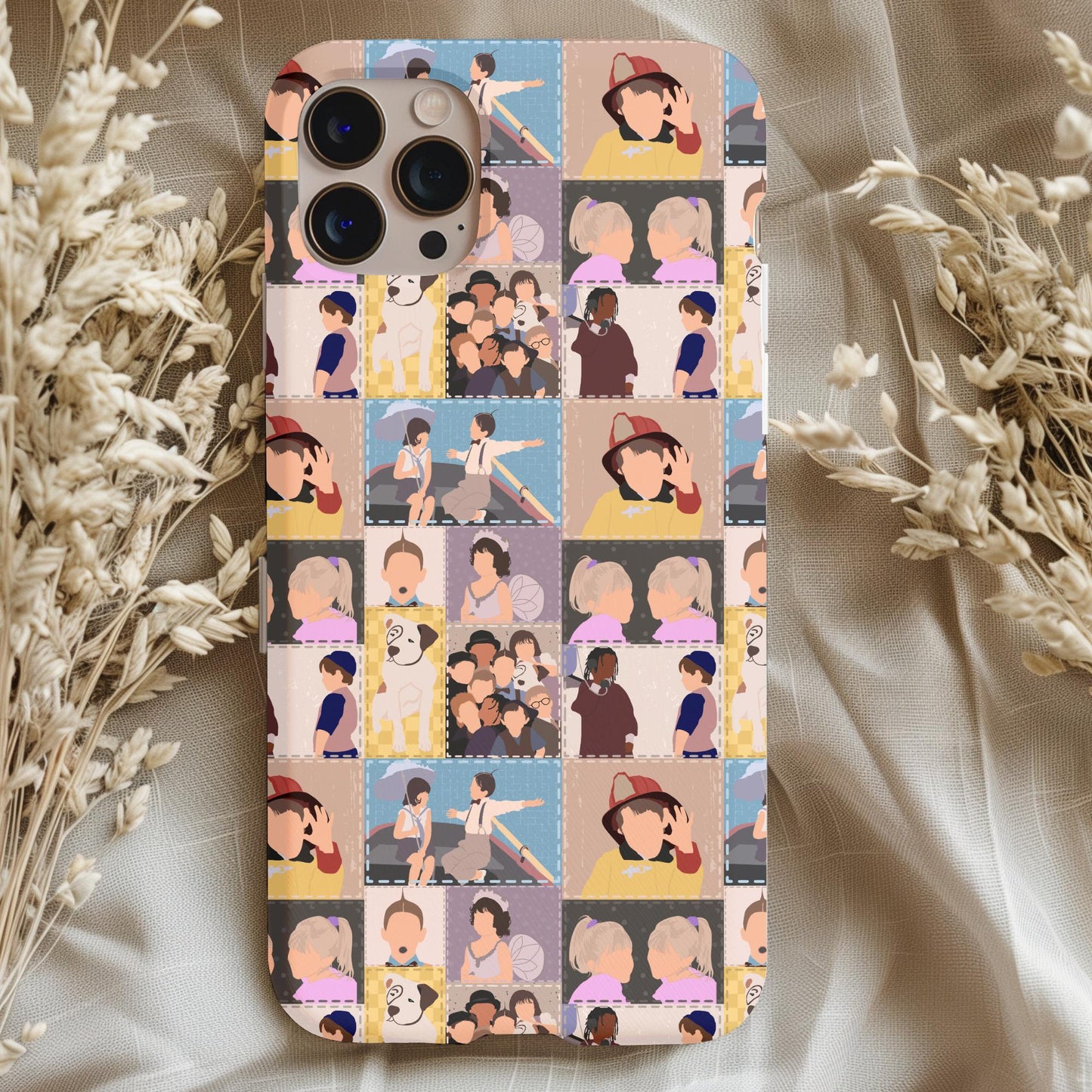 Little Rascals Patchwork Phone Case